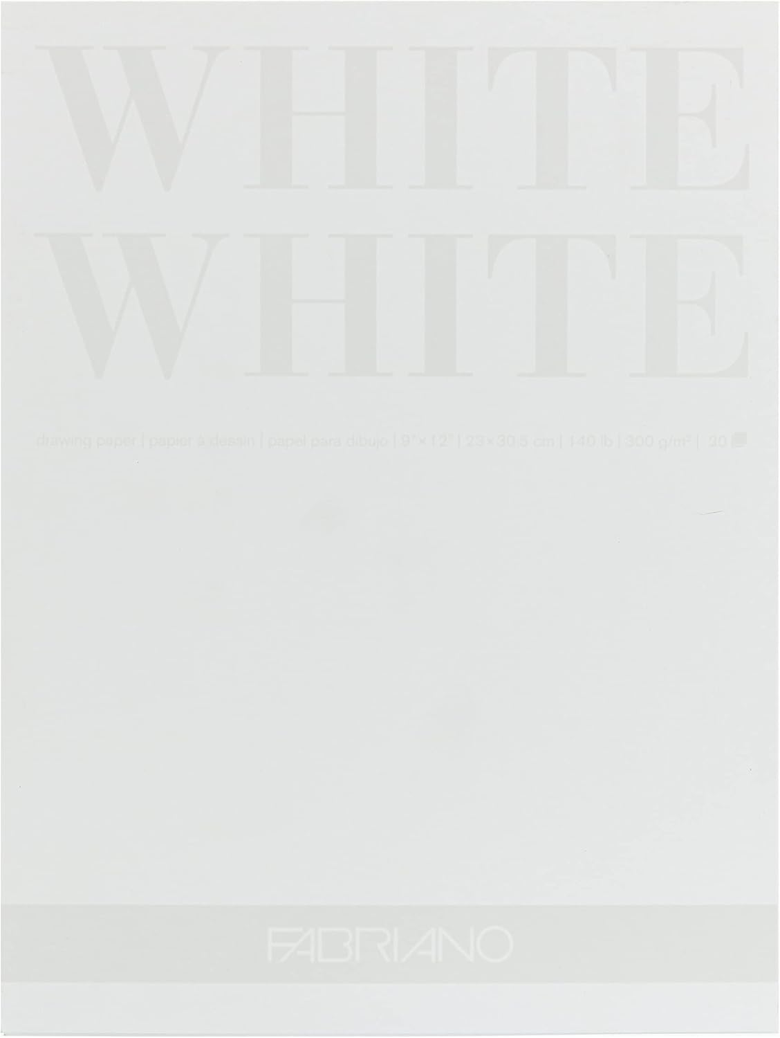 Fabriano Black Black 300 GSM 20-Sheets A3 Album Pad (71-19100392)