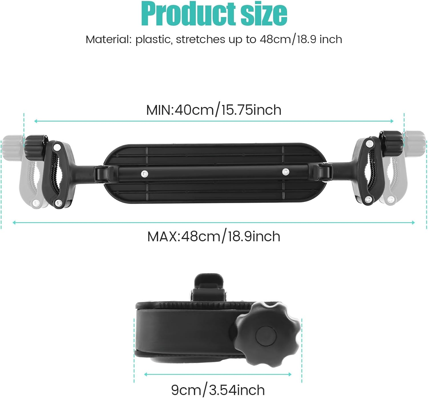 High Chair Footrest Footrest for Baby Highchair Adjustable Highchair Foot Rest Non-Slip Highchairs Foot Rest for Baby Highchair Accessories Compatible with Most Highchairs image number 5