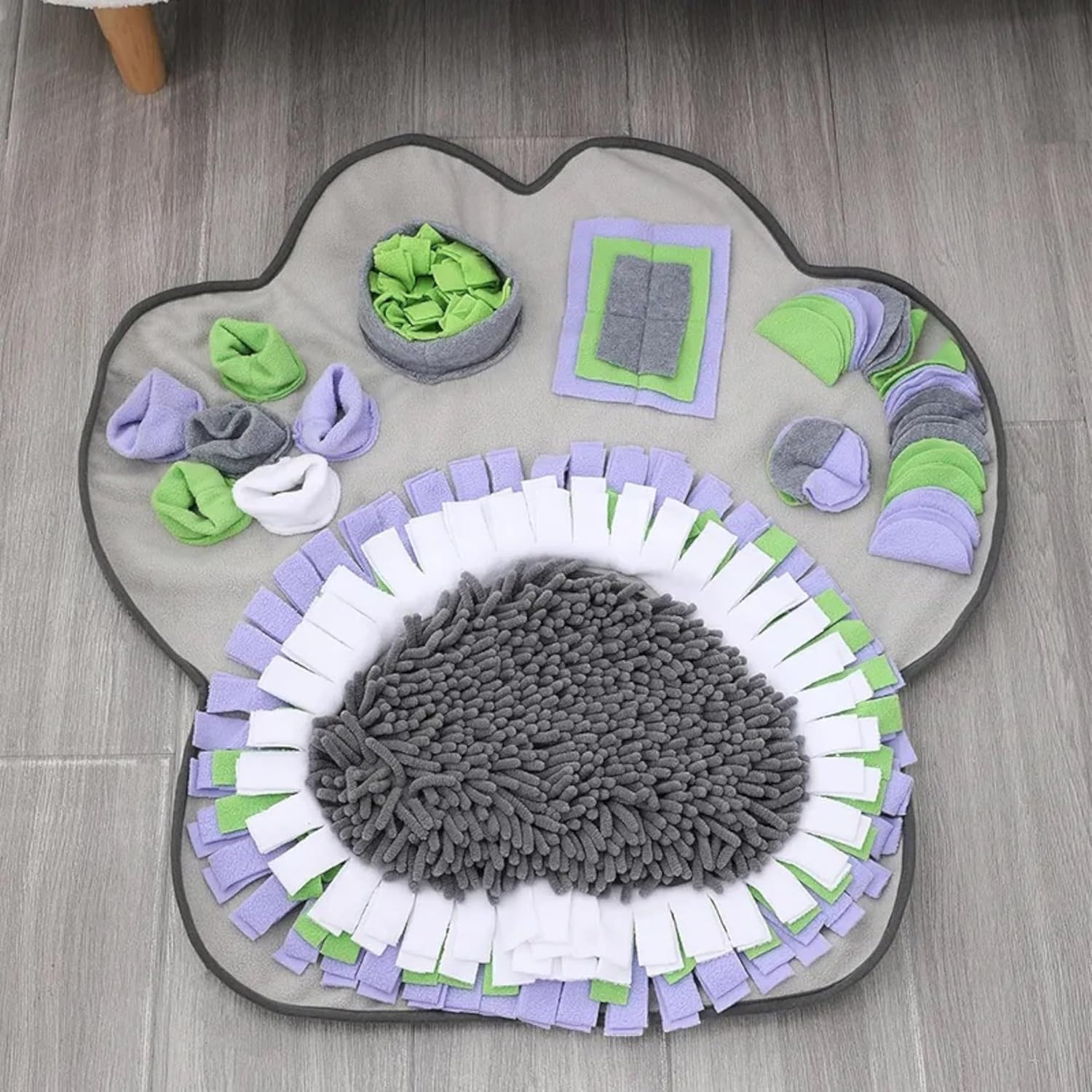 ROY Sniffing Rug for Dogs - Intelligence Toy and Foraging - Interactive Dog Training, Mental Stimulation, Machine Washable - Promotes Natural Instincts, for All Breeds and Sizes image number 5