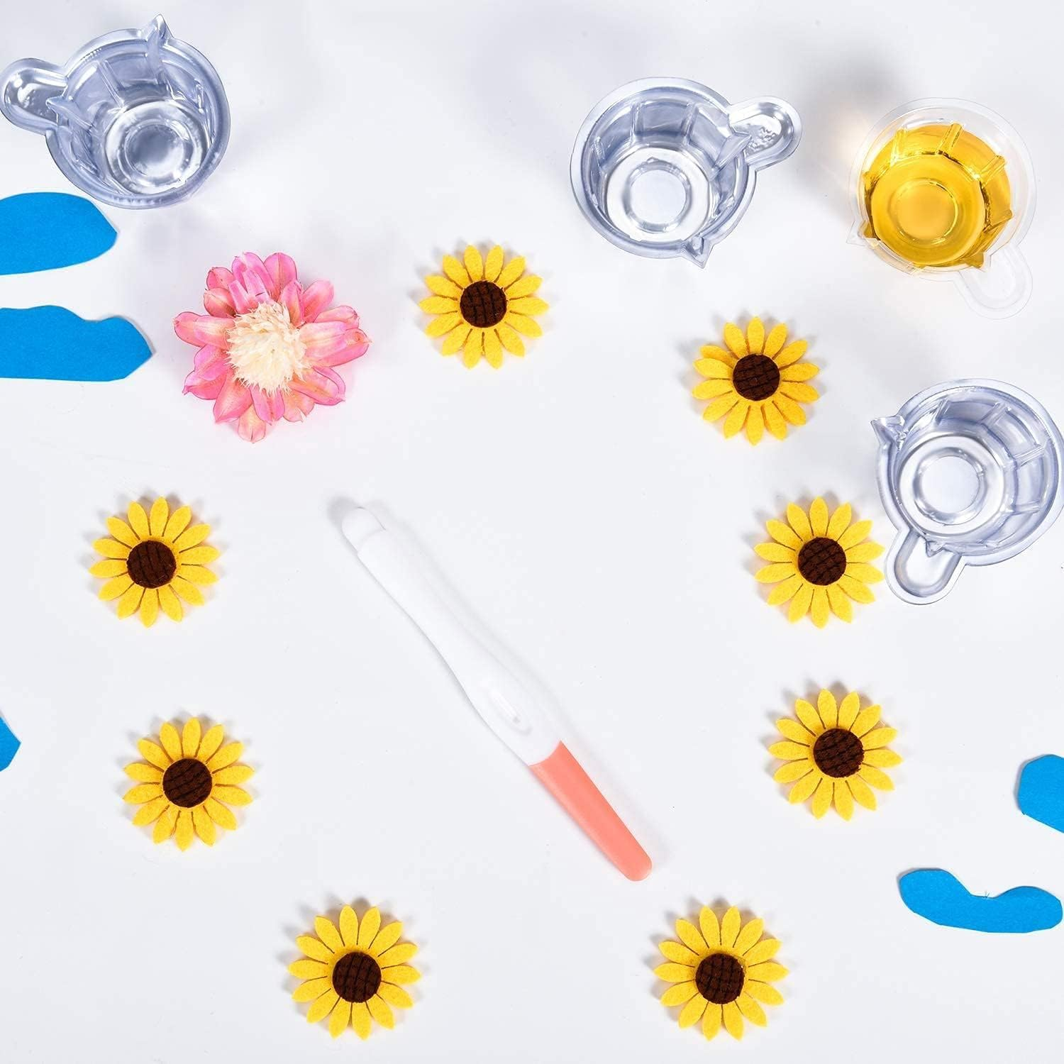 Urine Cups Plastic Urine Collection Cups Disposable Urine Specimen Cups for Pregnancy Test, 40 ML (60 Pieces) image number 2