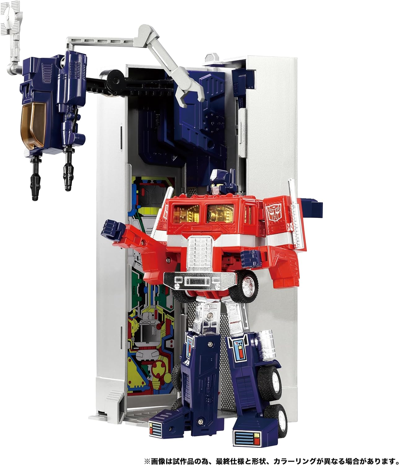 Transformers Masterpiece Missing Link C-01 Optimus Prime with Trailer image number 1