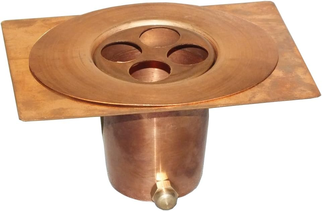 Monarch Pure Copper 3Piece Rain Chain Installation Kit image number 3