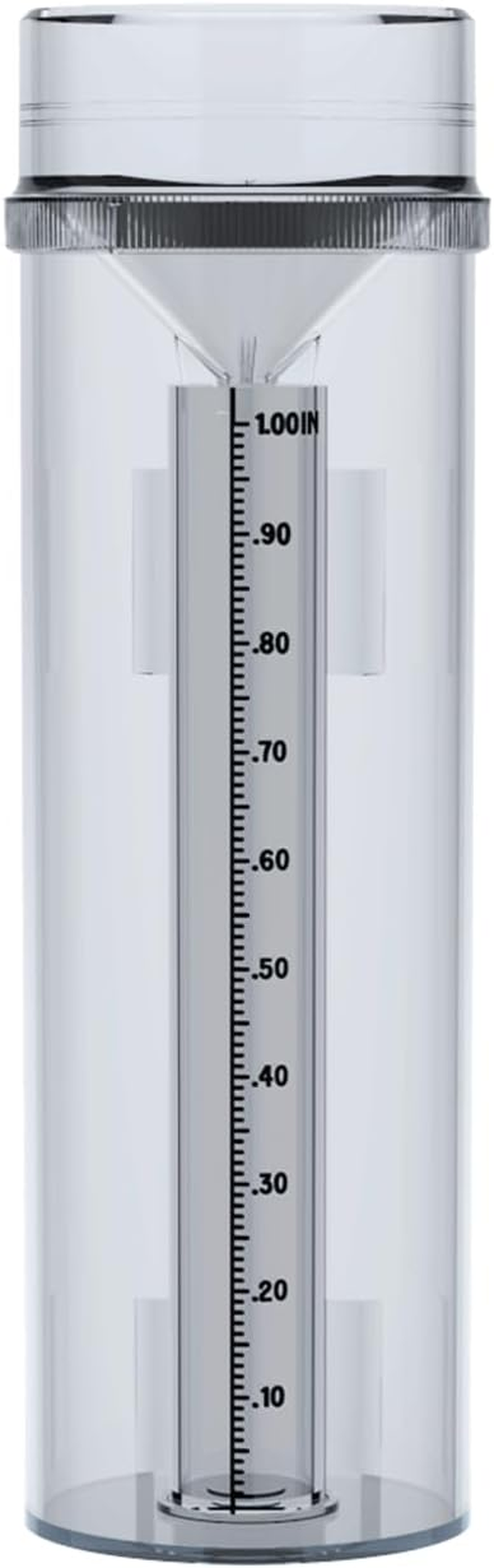 Precise Rain Gauge with Mounting Bracket, Outdoor Rain Gauge Accurate to 1/100Th of an Inch, Made of UV and Heat Resistant Polycarbonate Material for All Weather Conditions image number 6