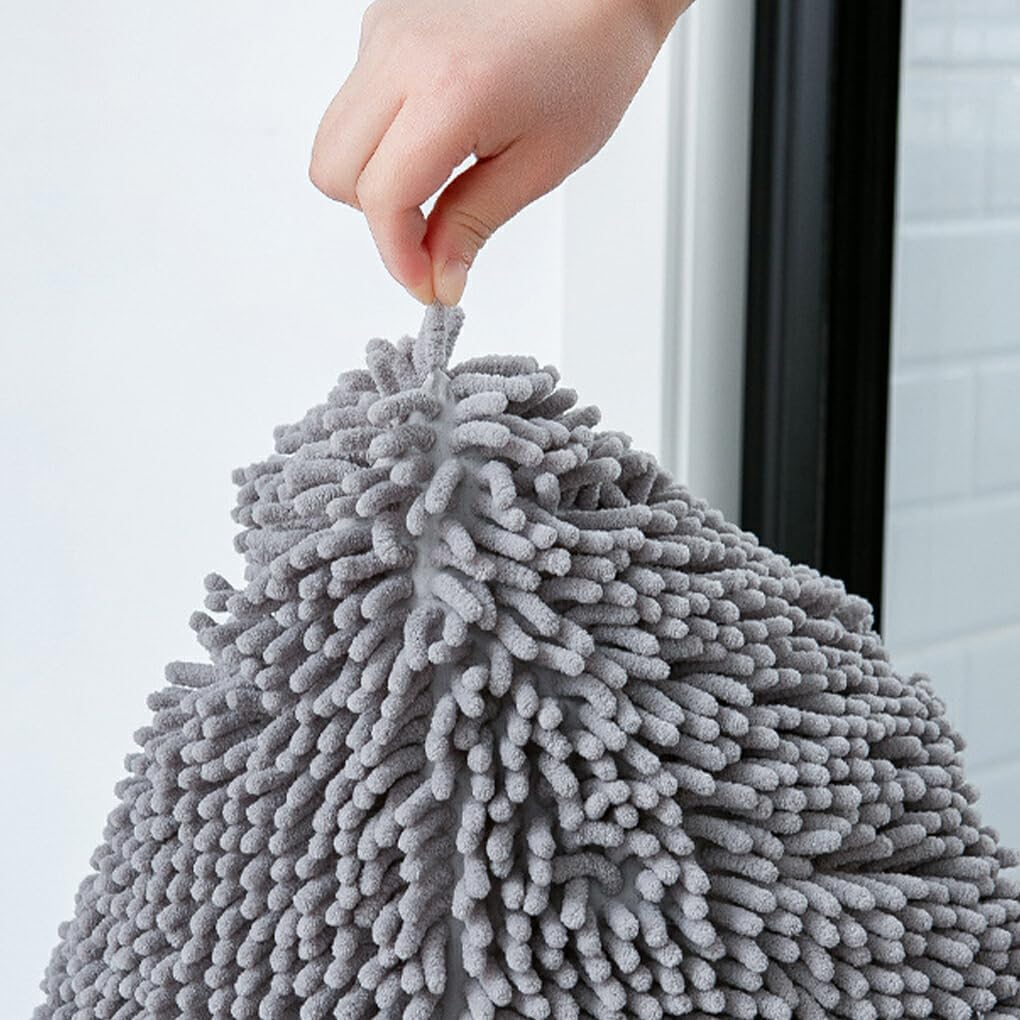 WUISOLQP Strong Water Absorption for Bathroom - Chenille Bath Rug Soft Texture Polyester Absorbent Floor Mat Bath Mat Bedroom, Red, 40Cm*60Cm image number 6