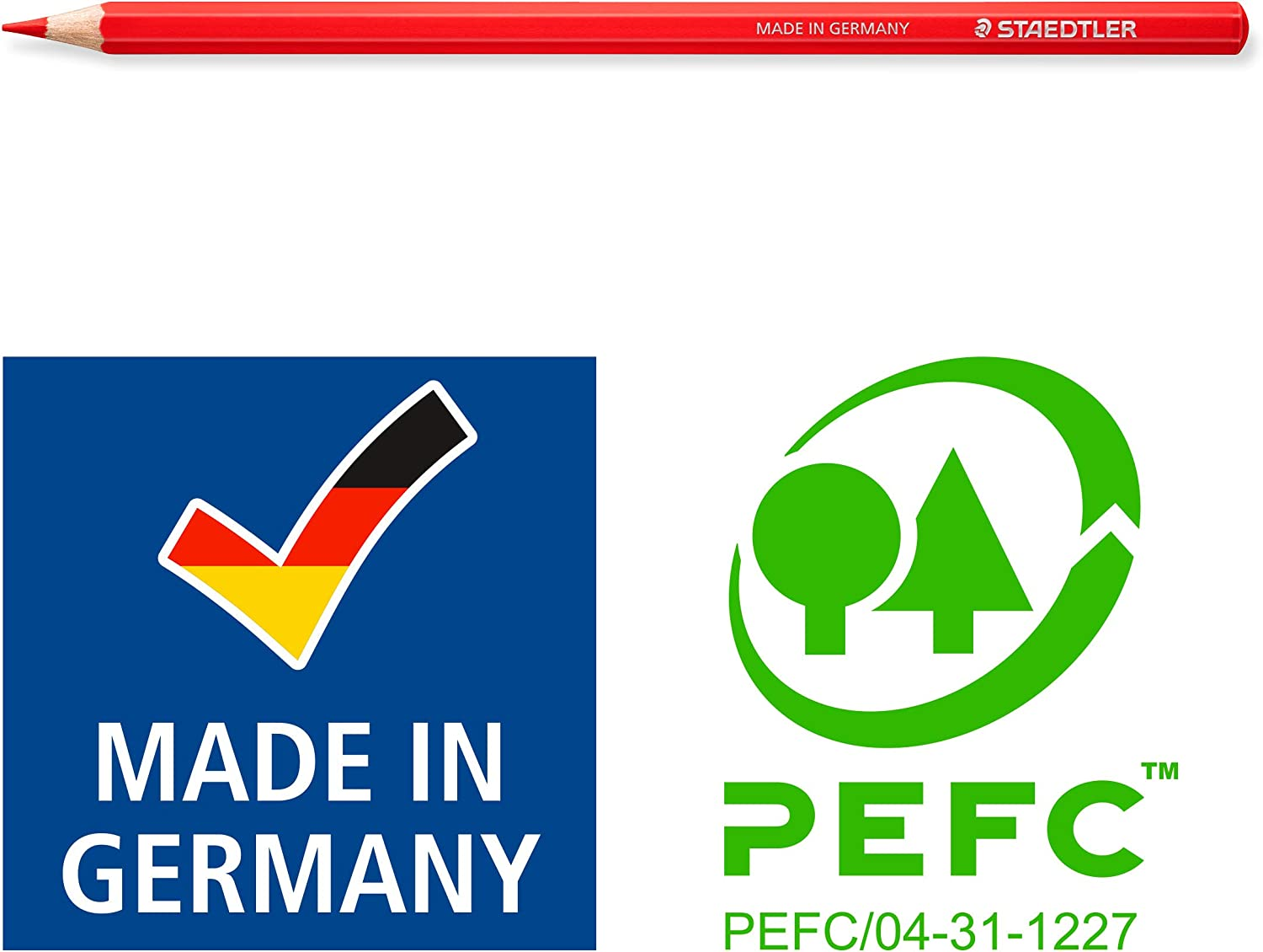 STAEDTLER Coloured Pencil Tin 72 Pack, Assorted Colours, 146C M72, Hexagonal Shape, Soft Lead, Highly Pigmented Colours That Are Easy to Blend, Wood from Pefc-Certified, Sustainably Managed Forests image number 3