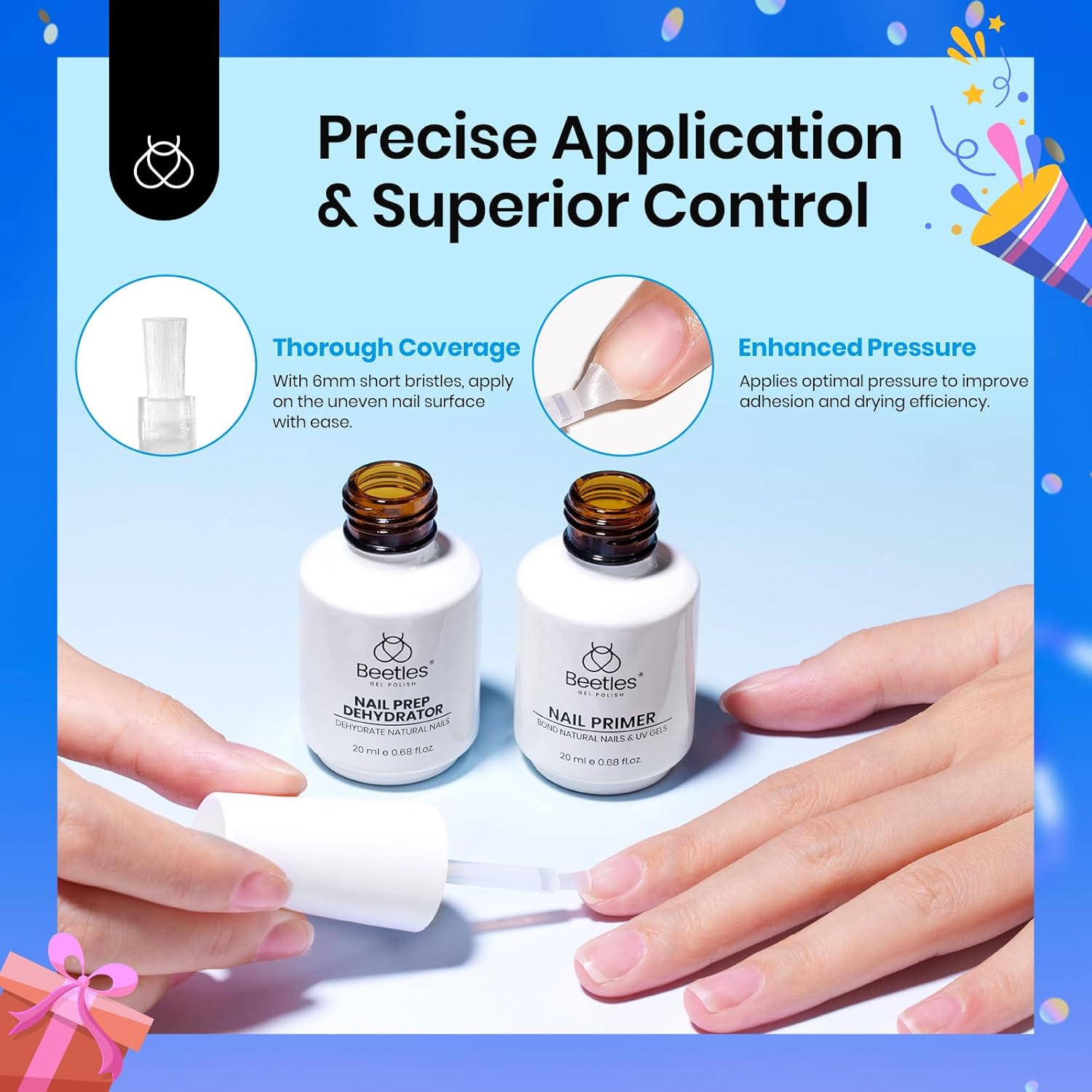 Beetles Gel Nail Polish - BT-DK001AU image number 1