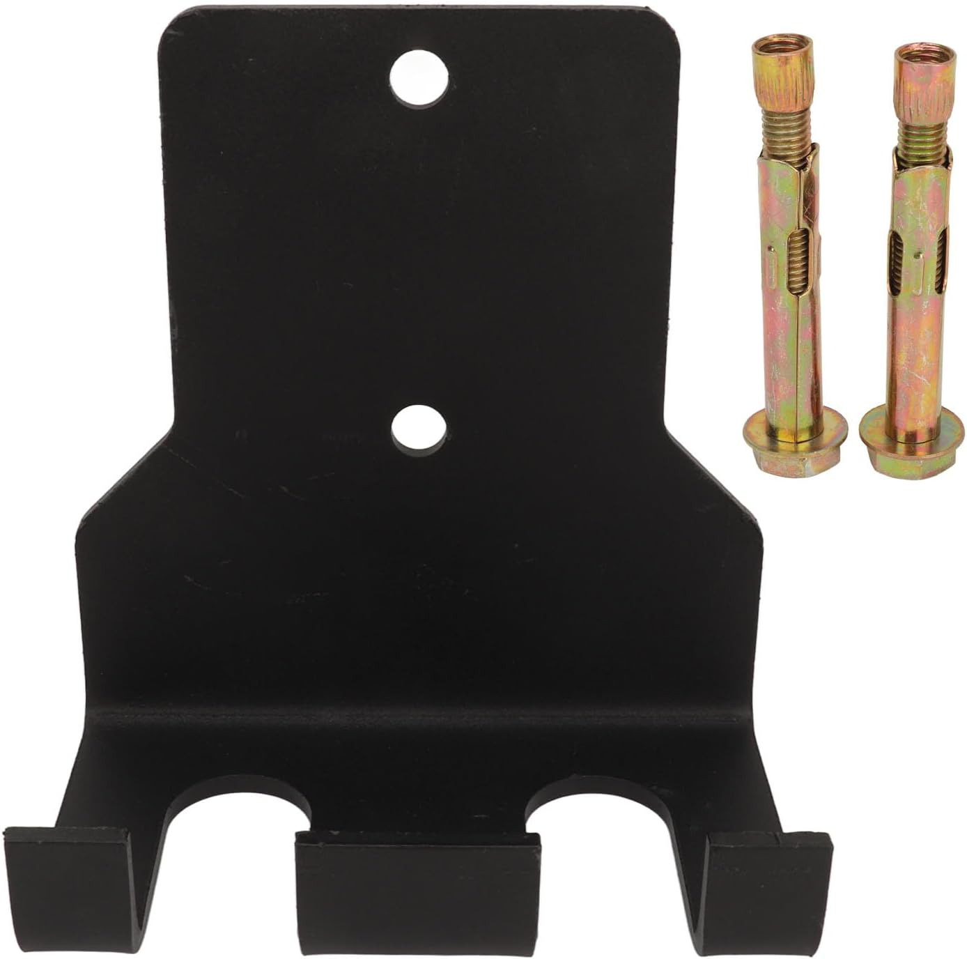 Barbell Holder Wall Mount, Heavy Duty Vertical Hanging Barbell Rack with Mounting Screws, Durable Stainless Steel Barbell Storage Rack for Home Gym, Garage, Commercial, Shed image number 4