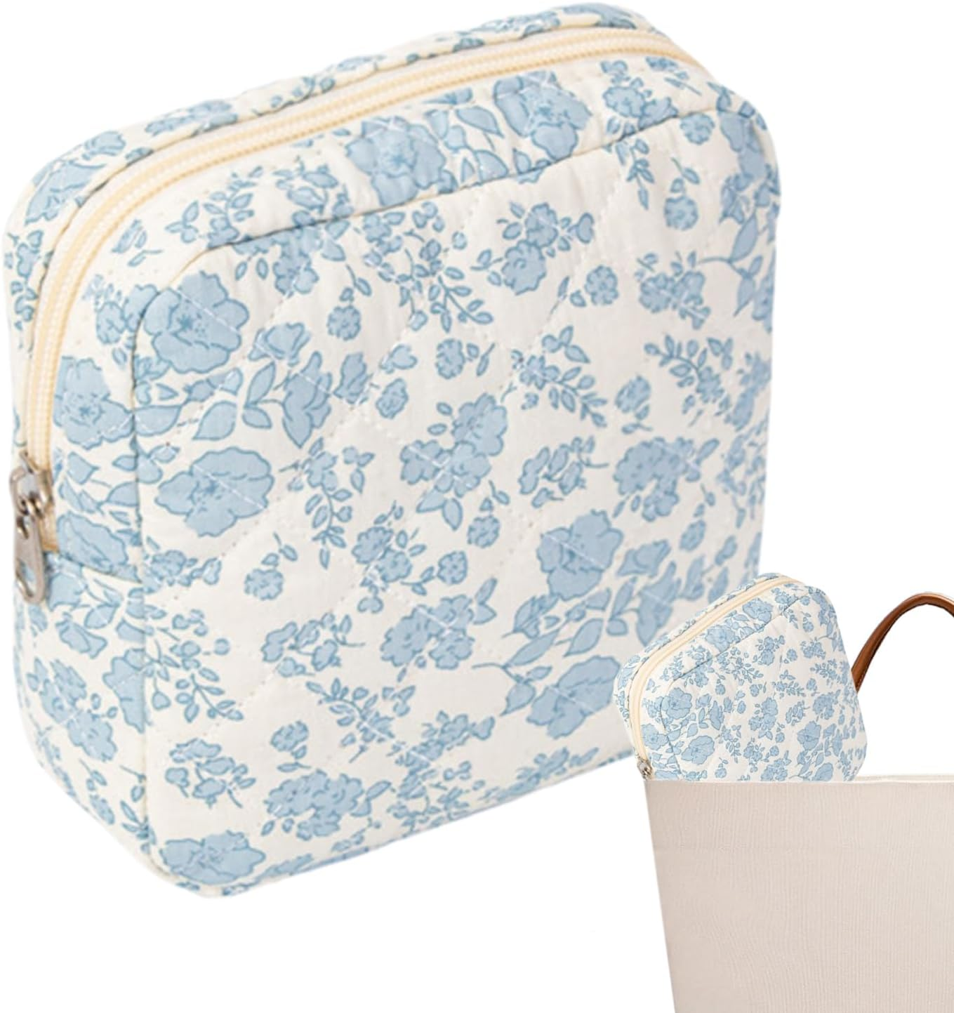 Sanitary Pad Storage Bag - First Period Kit for Girls | Sanitary Disposal Bags | Portable Zipper Stylish Pouch | Menstrual Tampon Nursing Pads Holder for Teen Pads/Sanitary Napkins/Small Tampons