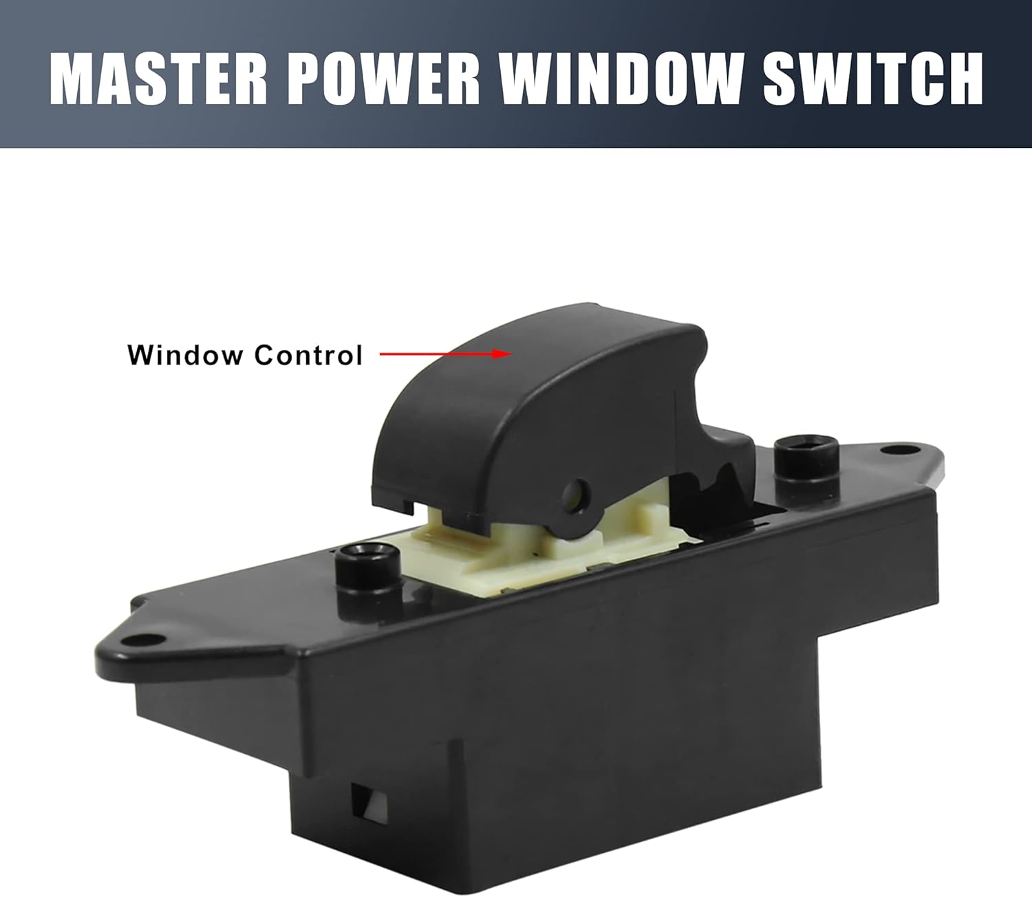 Uxcell Passenger Side Power Window Switch MR587944 Replacement for Mitsubishi Outlander Outlander Sport Lancer image number 2