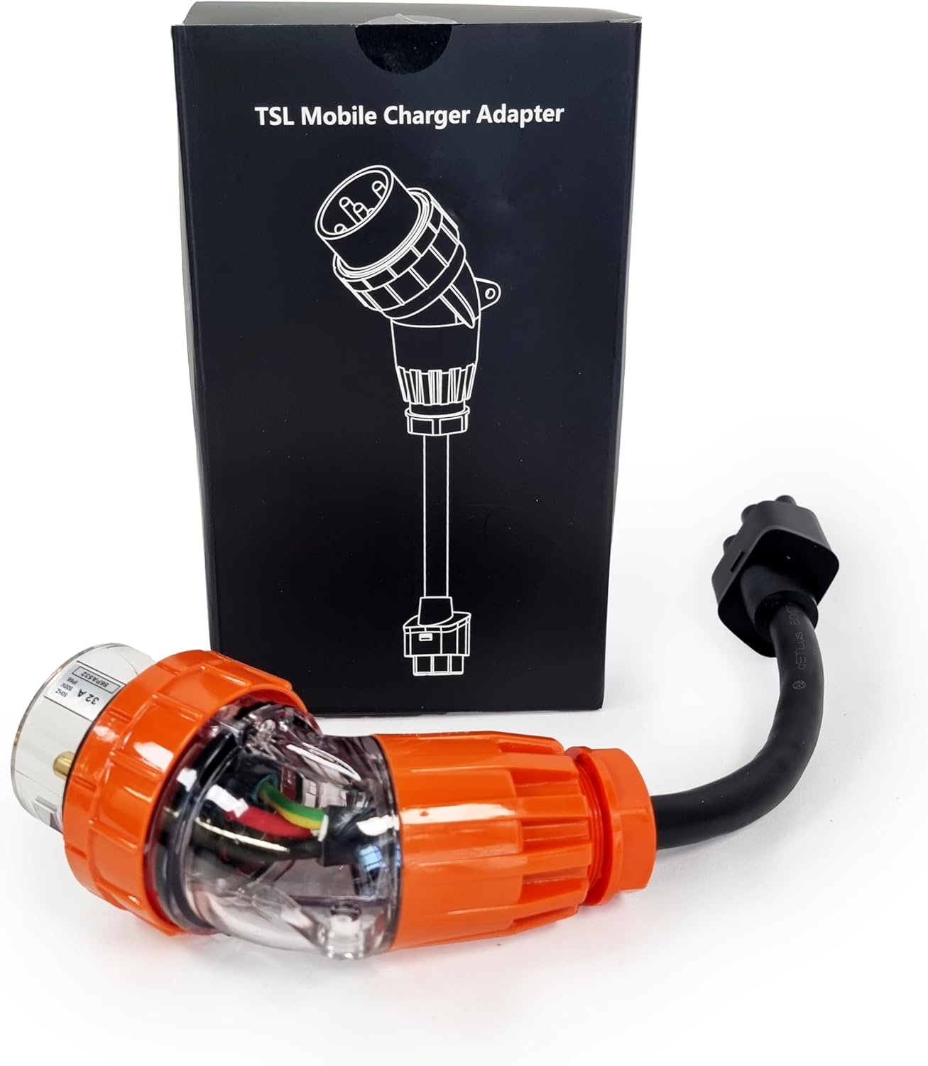 5 Pin 32 Amp Single Phase Adapter for Tesla Gen 2 Universal Mobile Charger UMC image number 5