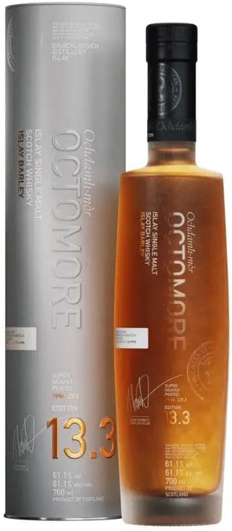 Bruichladdich Octomore 13.3 Cask Strength Single Malt Whisky 700Ml