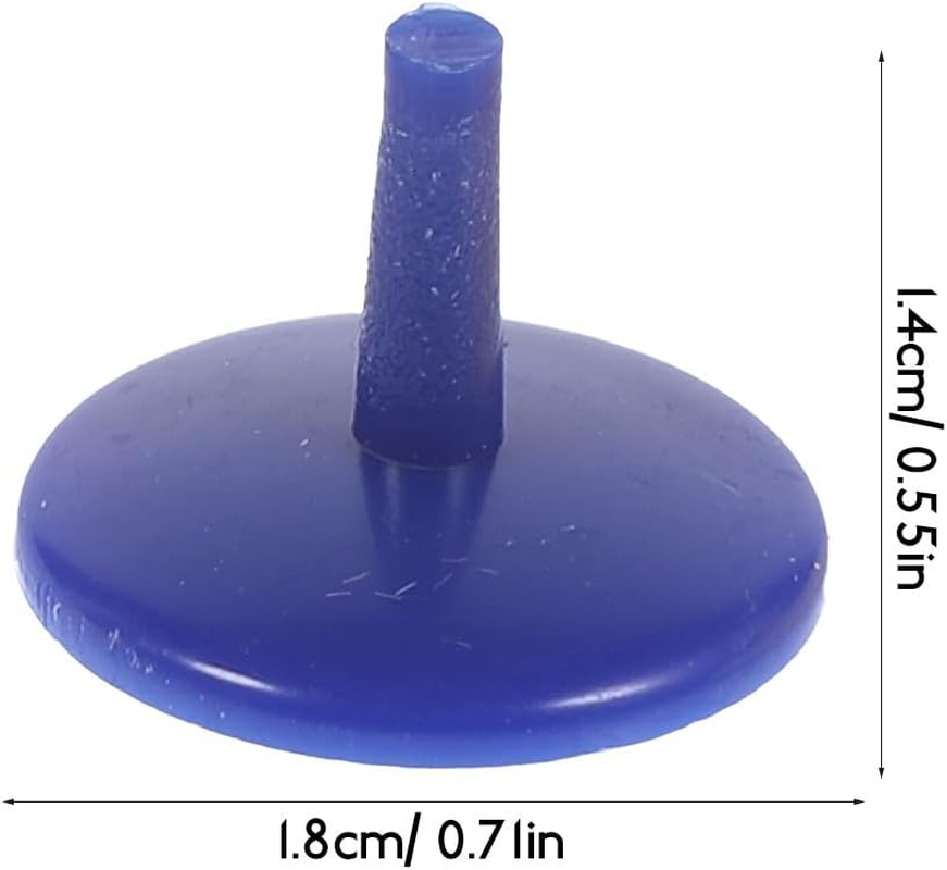 Kisangel Golf Ball Markers, 50Pcs Plastic Position Ball Marker for Putting Green Accurate Positioning image number 1