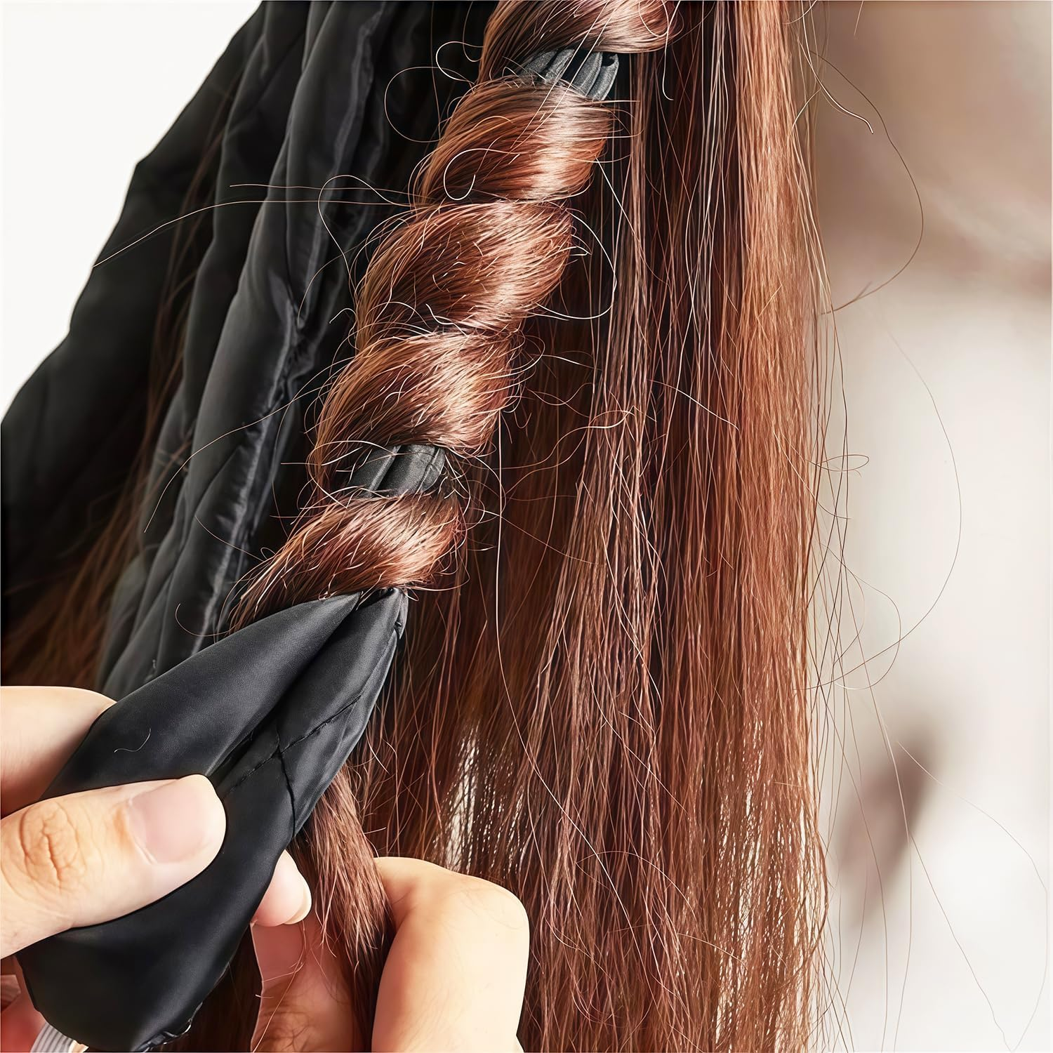 Heatless Headband, Octopus Hair Curler, Overnight Curls without Heat for Long Medium Hair, Silk Band, Soft Headband, Wave Tools for Women, Wave Formers, Overnight DIY Hair Stylin image number 2