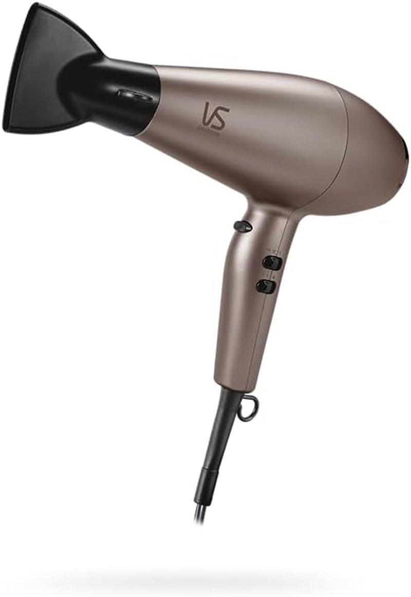VS Sassoon Infinite Air AC Hair Dryer, 2200W Powerful Salon-Grade Motor, Ionic Conditioning, Ceramic Technology, 4 Styling Attachments + Storage Pouch image number 4