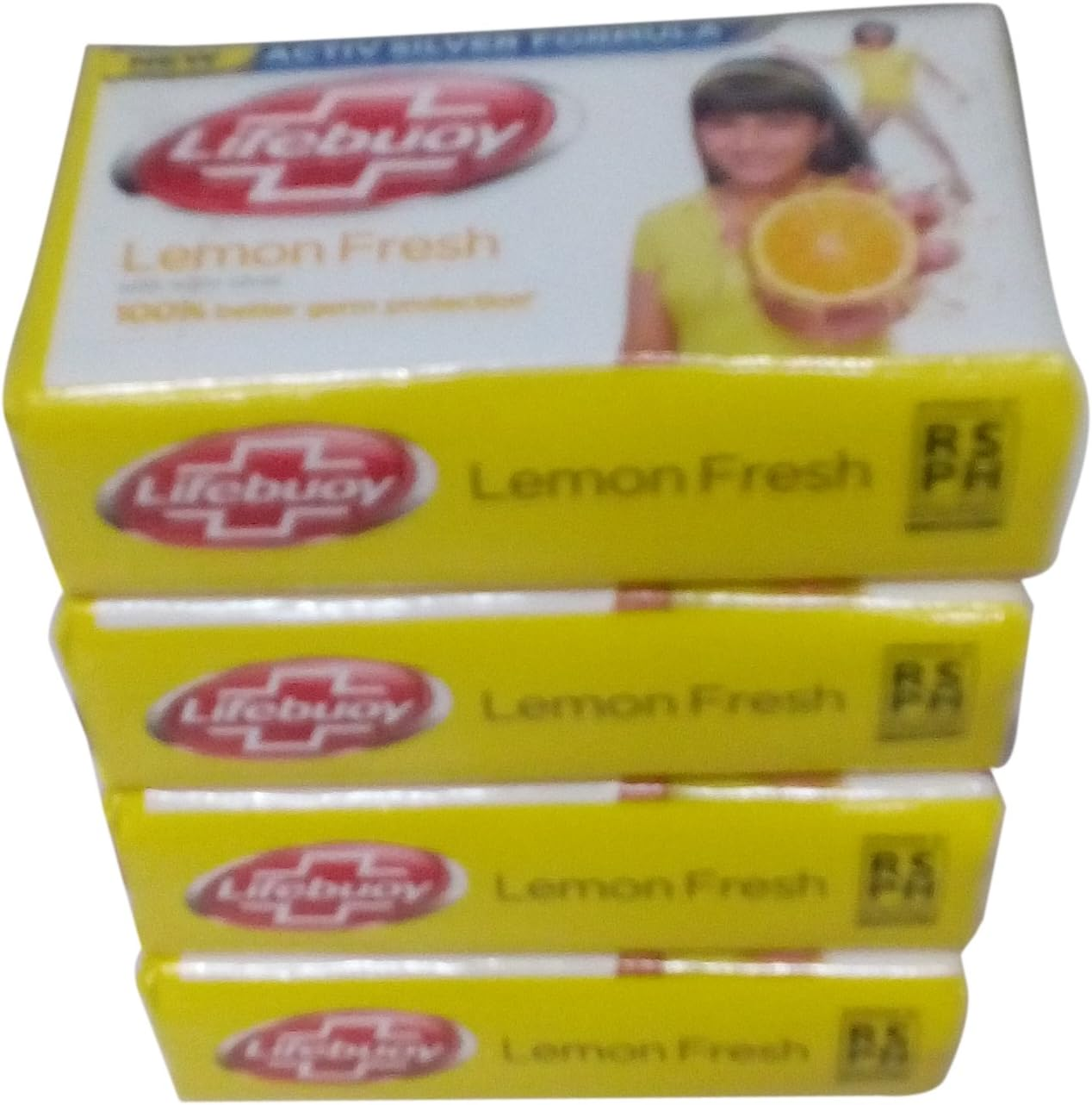 Lifebuoy Soap - Lemon Fresh, 4 X 120G Pack