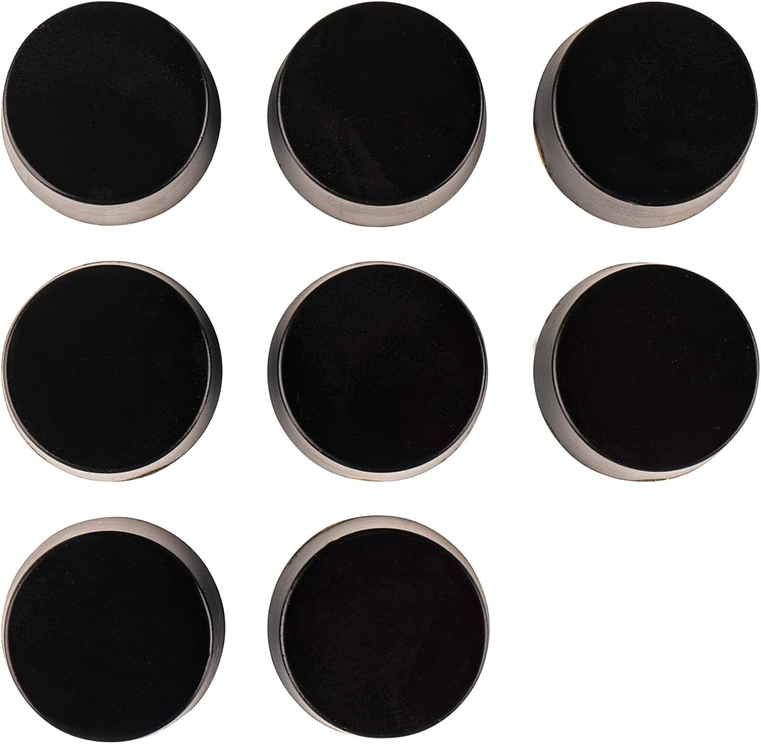 Isolate It: Sorbothane Vibration Isolation Circular Disc Pad 0.5 Thick 1 Dia. 50 Duro with 3M PSA - 8 Pack image number 1