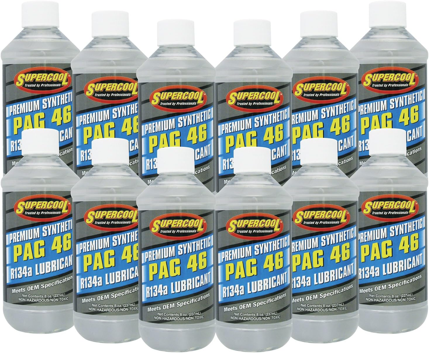 TSI Supercool P46-8-12CP PAG 46-Viscosity Oil - 8 Oz, 12 Pack