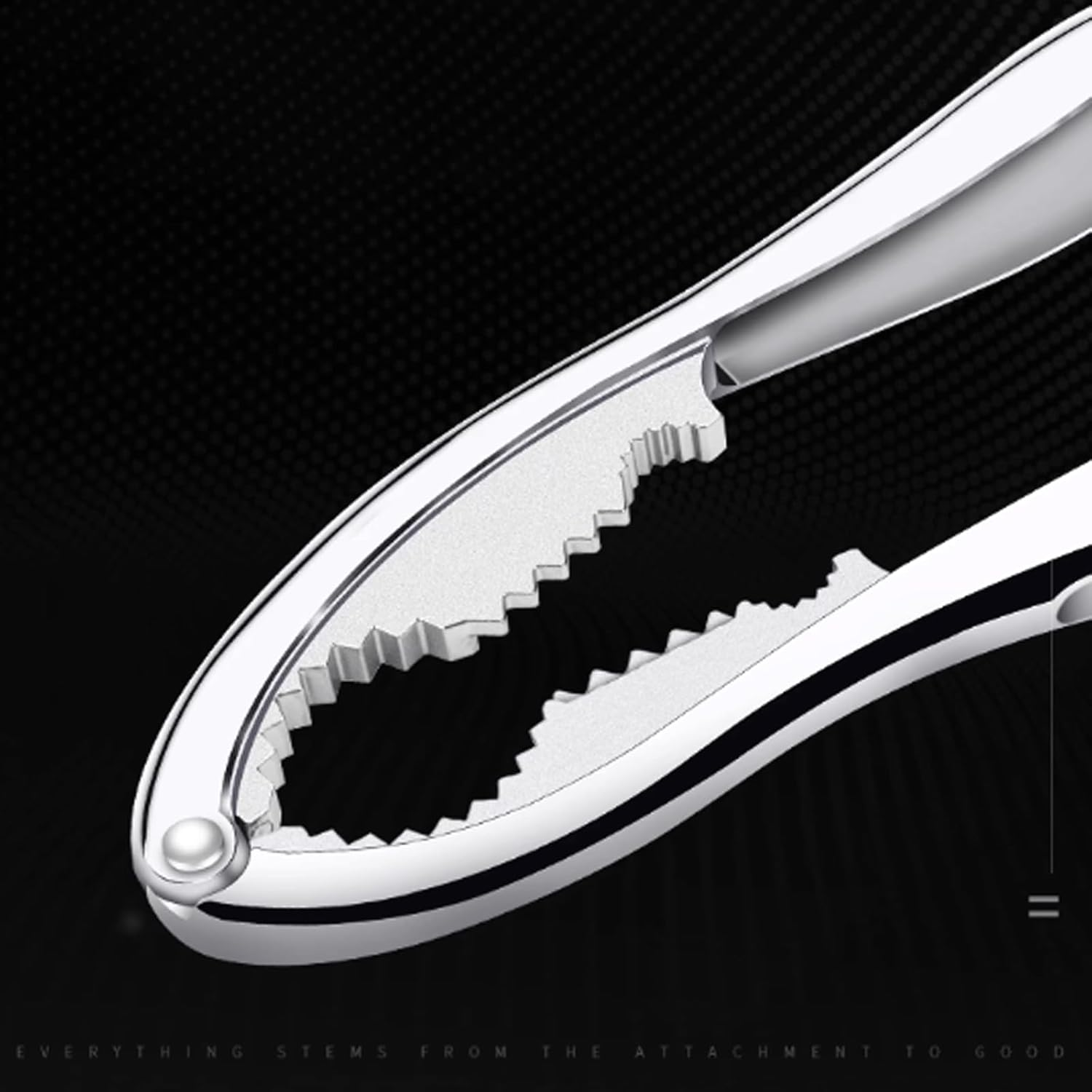 Zinc Alloy Nut Cracker Set Crab Cracker Tool with Good Grip Pecan Nut Cracker Opener Tool for Home Kitchen Gadget image number 4