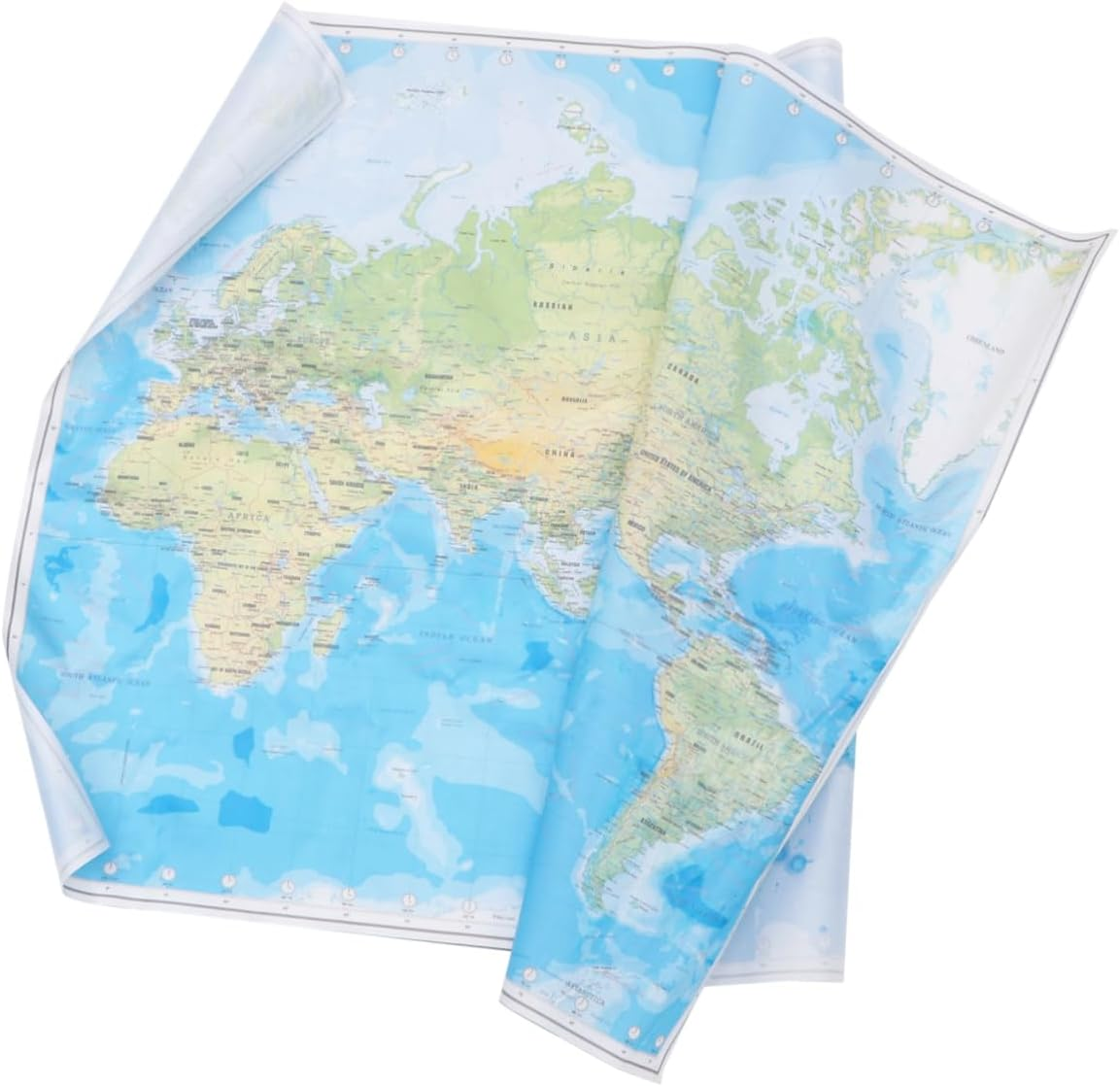 CHILDWEET Map Poster Wall Art High-Resolution Decorative Picture for Home Office Bedroom Premium Quality Wall Decoration Present Idea image number 2