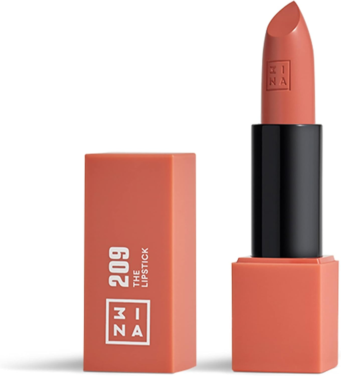 3INA the Lipstick - Moisturizing Lipstick for Women - Semi-Matte Satin Finish with 5-Hour Long Wear - Highly Pigmented and Comfortable - 900-0.16 Oz