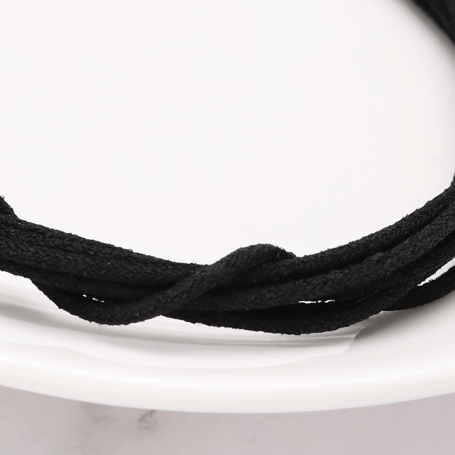 4PCS Guitar Wire 1M/ 39.3" Vintage-Style Waxed Cloth-Covered Pushback Guitar Pickup Cable for Electric Guitars Pickup Replacement Parts (2 Black & 2 White)