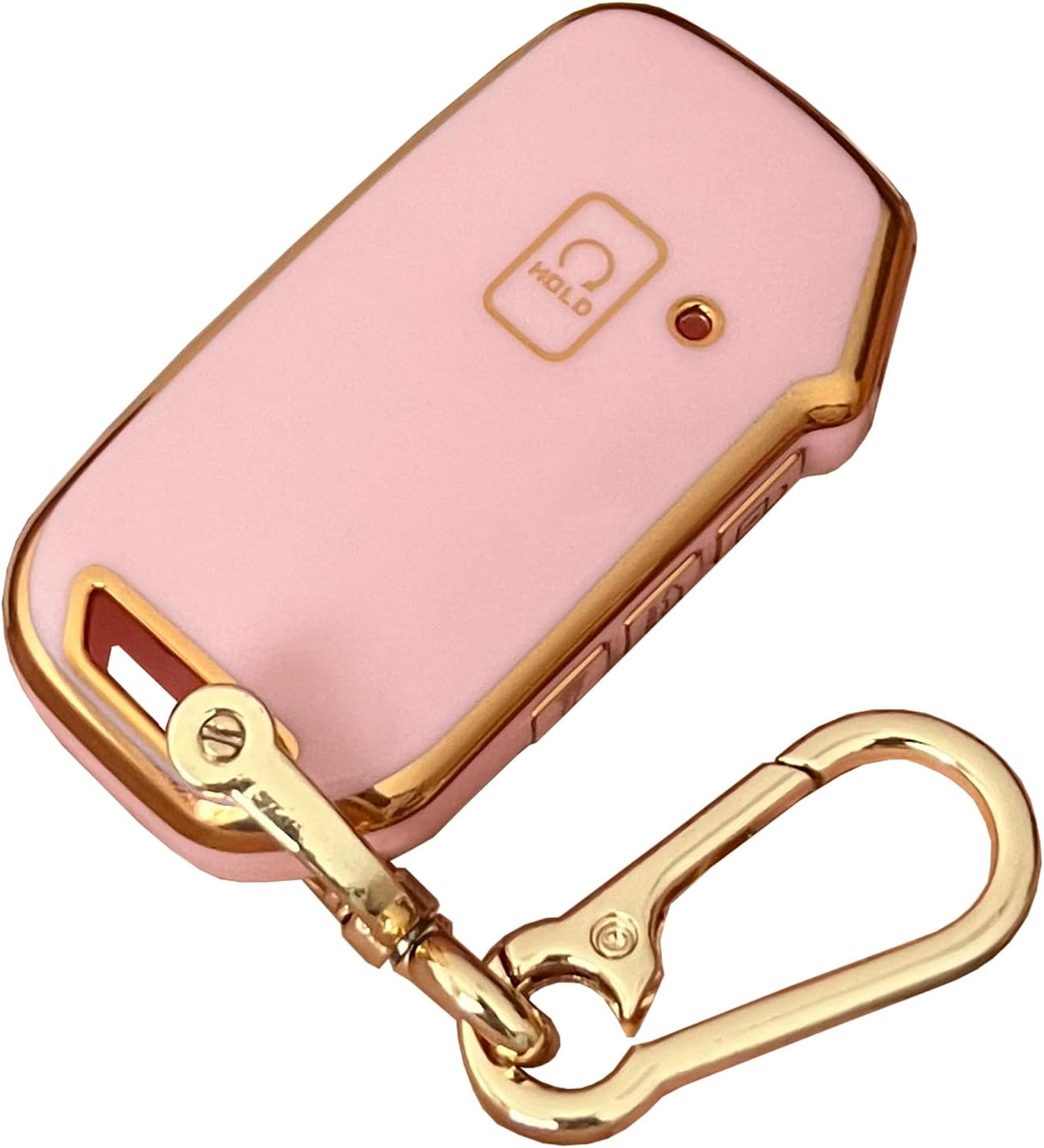 For Kia Key Fob Cover Keyless Remote Smart Key Shell with Keychain Fit for Kia Ceed Cerato Forte NIRO Seltos Sorento Soul Sportage Telluride (Pink) image number 6