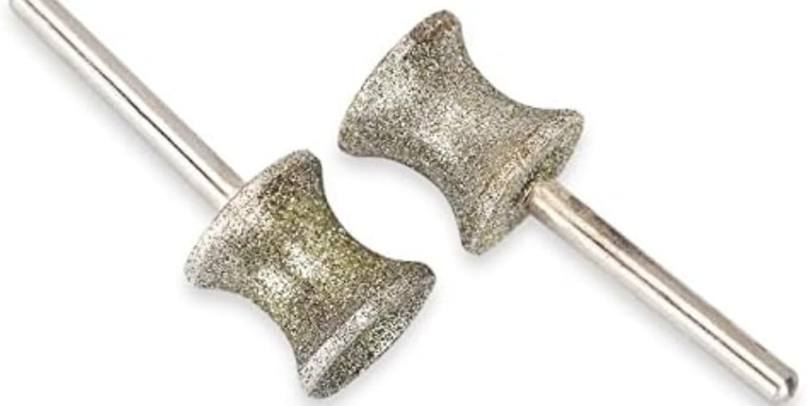 Includes 2-Pack Multifunctional Diamond Dog Nail Grinding Tool Heads, Suitable for Various Rotary Tools and Other Products image number 1