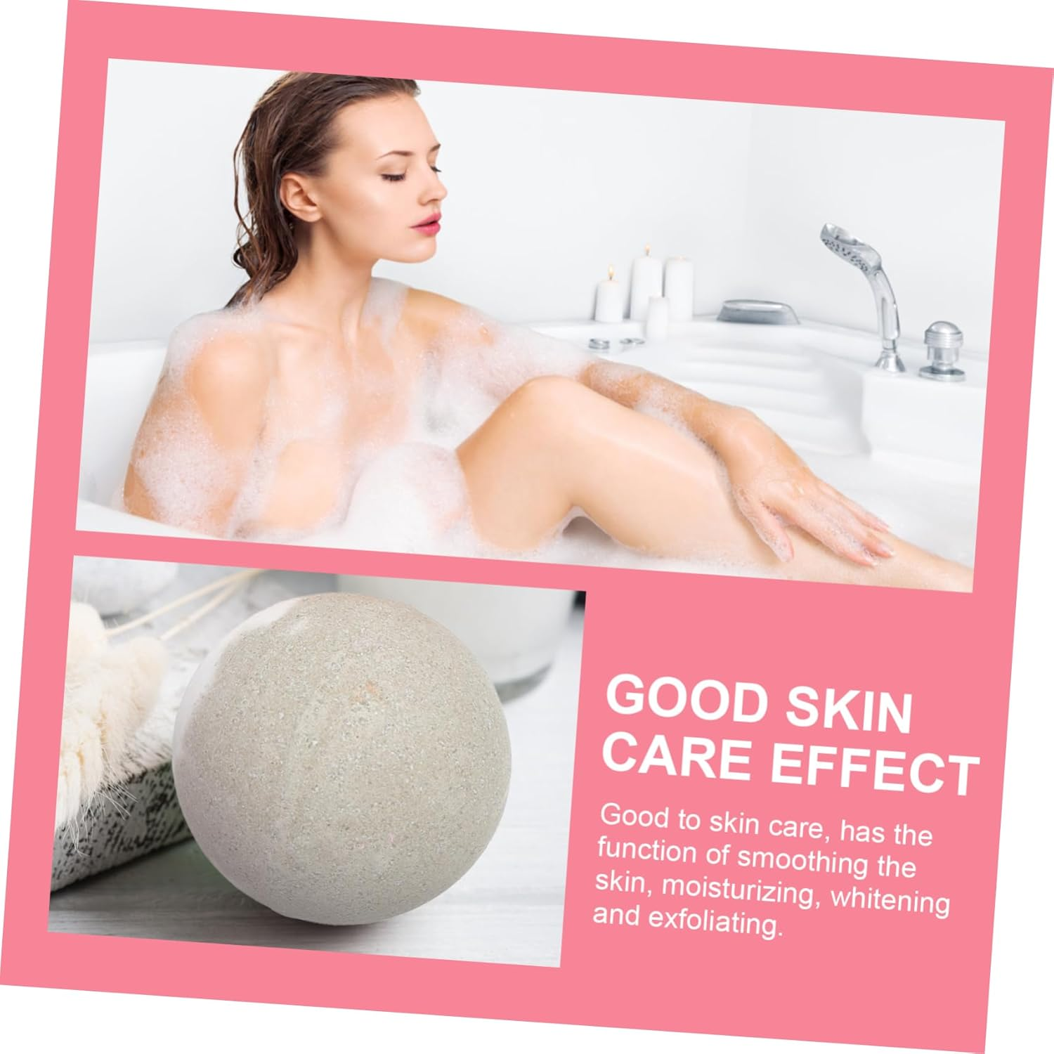 WOFASHPURET 6Pcs Pedicure Foot Soak Balls Portable Foot for Tub Boys and Girls Bath image number 3