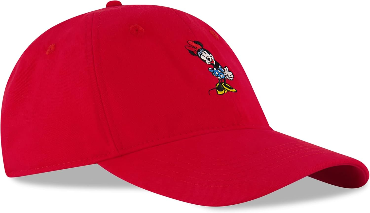 Disney Women'S Baseball Cap, Minnie Mouse Adjustable Hat for Adult - Black image number 3