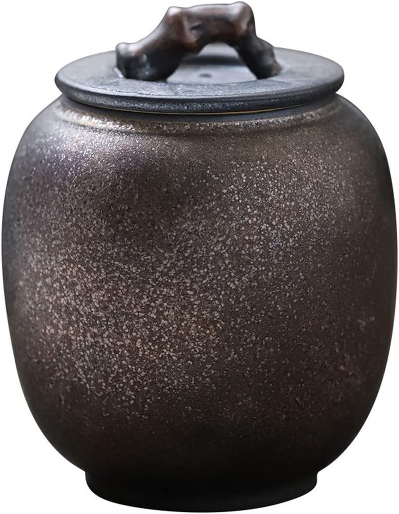 Small Pet Urn Mini Treat Jar Ceramics Memorial Keepsake Urns for Cats and Dogs Handicrafts Pet Urns