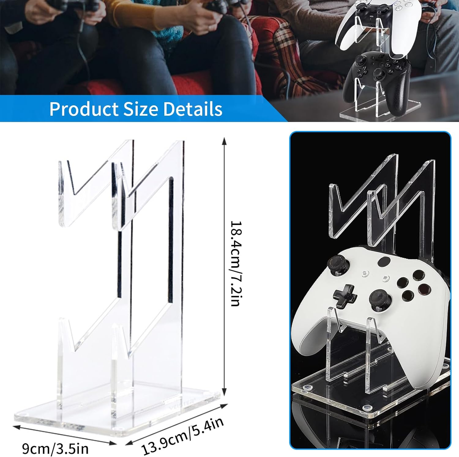 2 Tiers Game Controller Holder image number 5