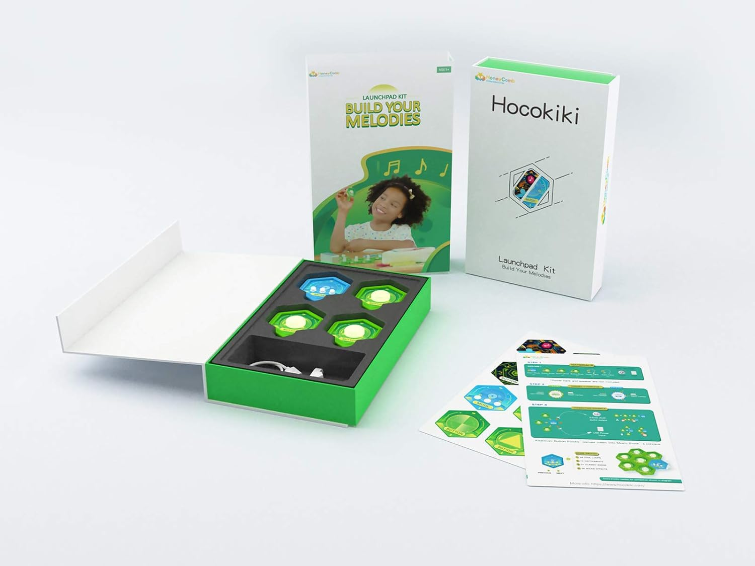 Honeycomb Hocokiki Steam Education Build Your Melodies Launchpad Kit image number 1