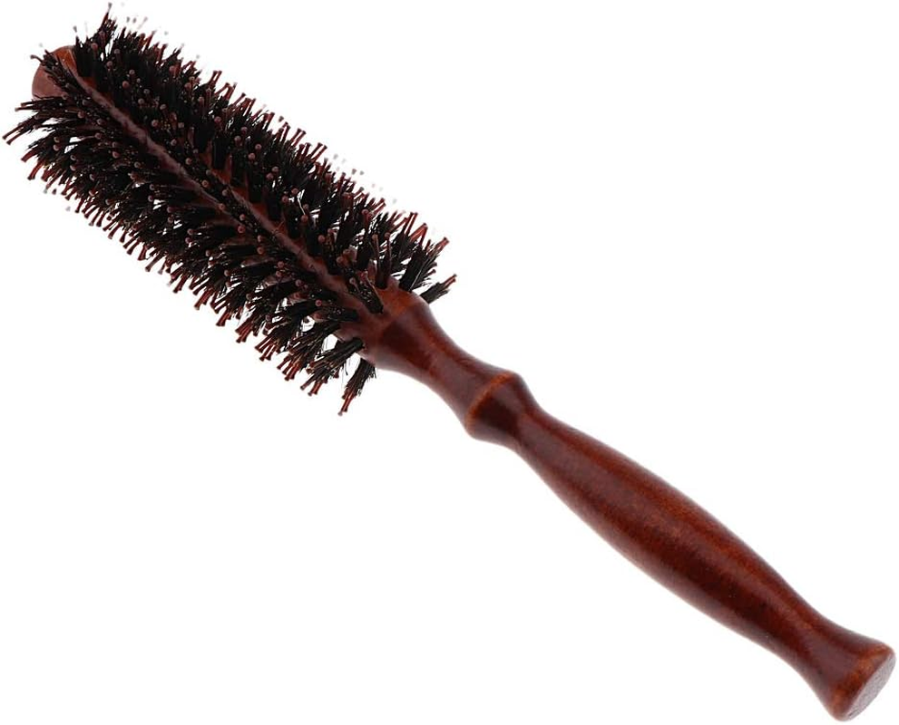 Anti-Static round Hairbrush Hair Curling Styling Blow Dry Rolled Brush Comb M image number 6