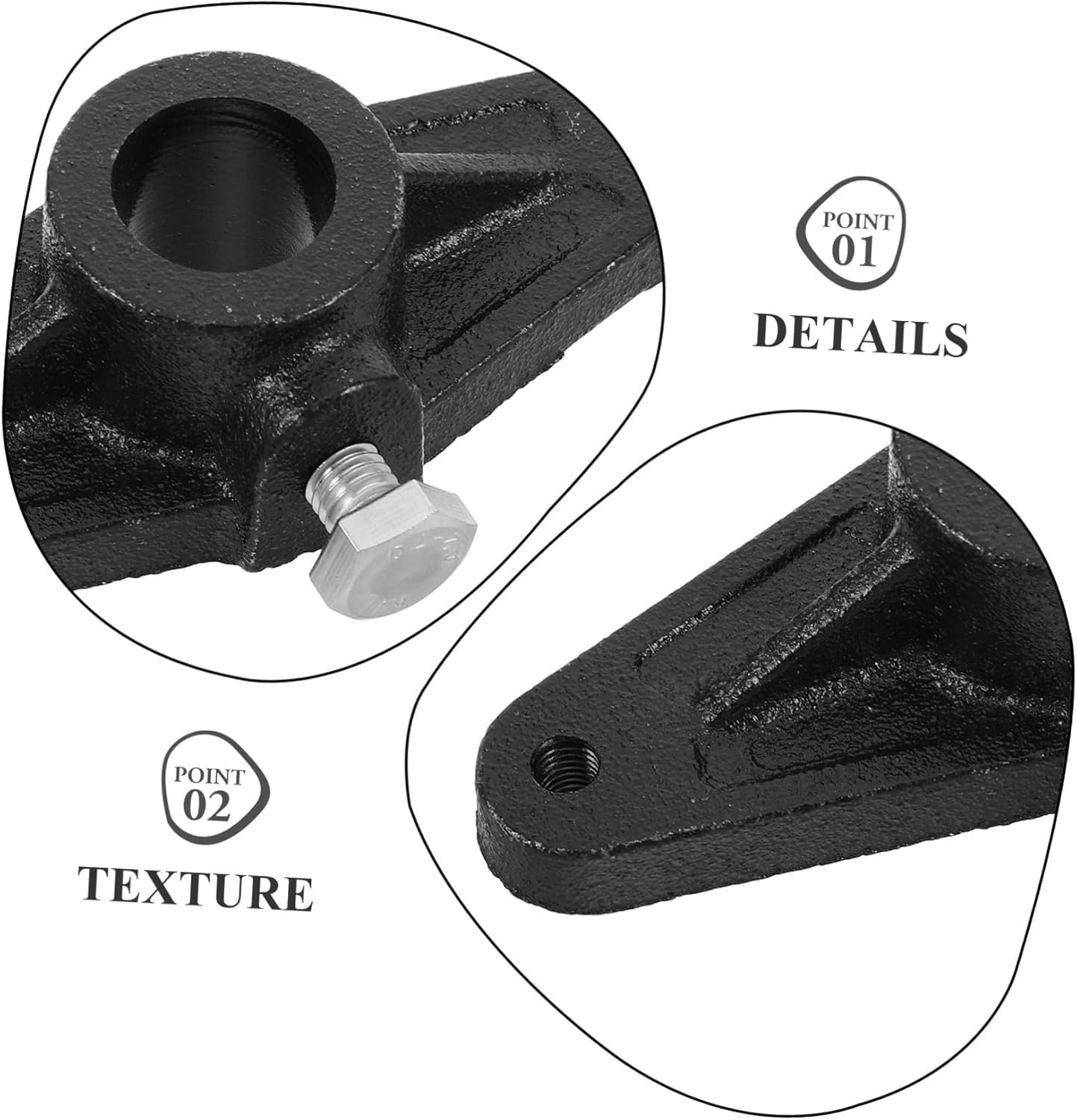 Fish Wheel Crank Handle for Fish Farm Aerator Spinning Reel Power Handle Grip Accessory Simulates Stream Effect Boosts Oxygenation for Healthy Aquatic Stock