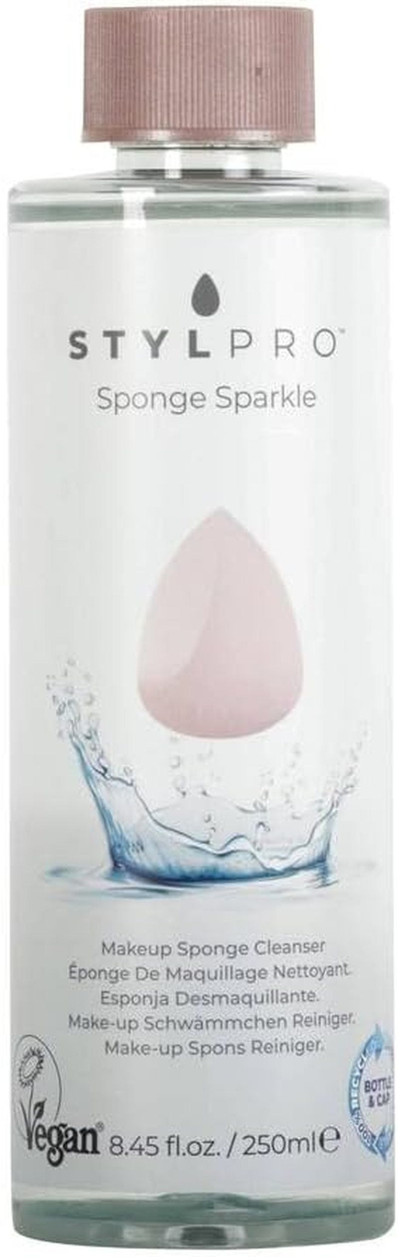 STYLPRO VEGAN SPONGE SPARKLE CLEANSER - 250ML image number 5