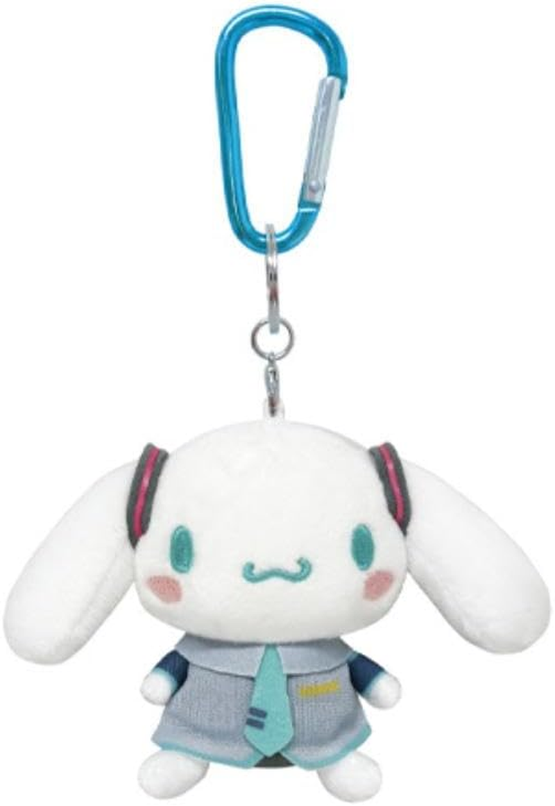 K Company MCN-KM-CN Hatsune Miku X Cinnamo Roll Mascot with Carabiner H11.3 X W 7.2 X D 7.3 Cm image number 1