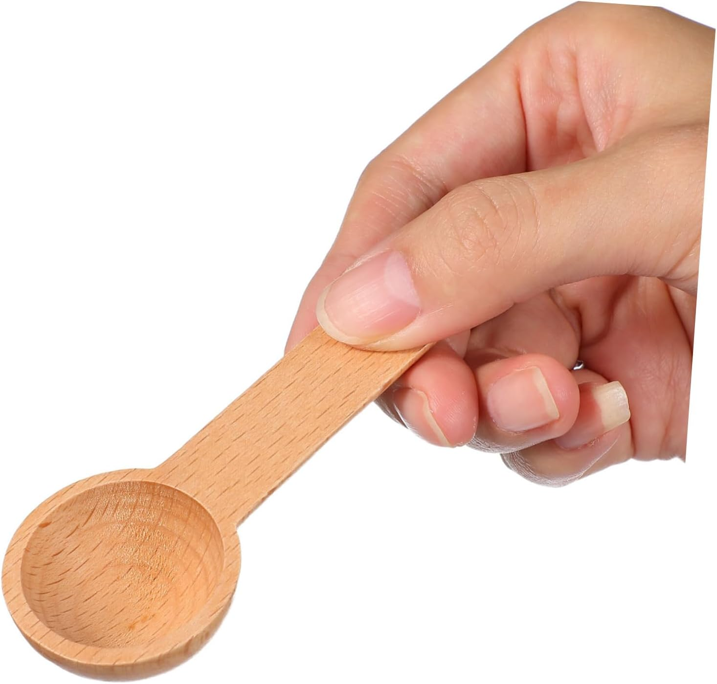 Ciieeo 4Pcs Wooden Measuring Spoon for Coffee Beans Tea Home Kitchen Use Wood Measuring Spoons image number 4