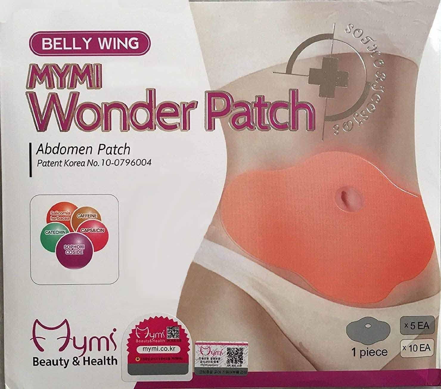 Mymi Wonder Patch Belly Wing Works for Toning Contouring Firming - 20 Pieces image number 3