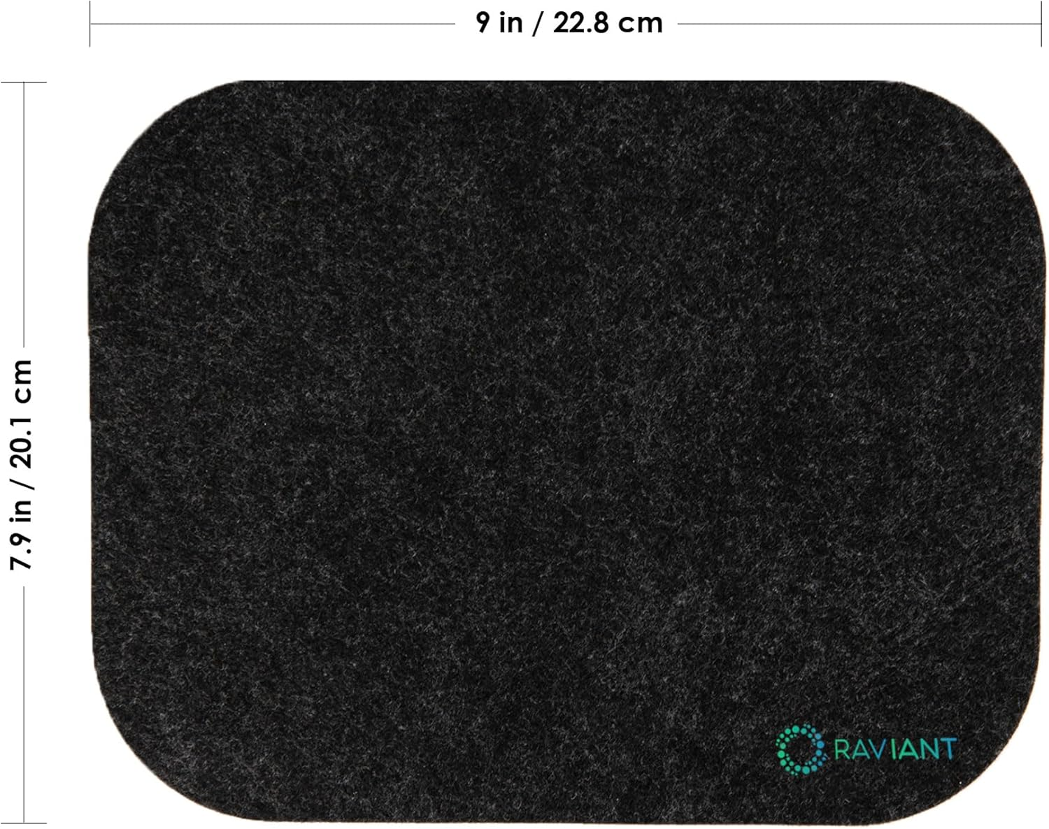 [100% Australian Owned] Raviant Mouse Pad (Pack of 2)- Gaming Mouse Pad, Mouse Mat with Non-Slip Mechanism, Office Supplies, Computer Desk Mat with 9 X 7.9Inch
