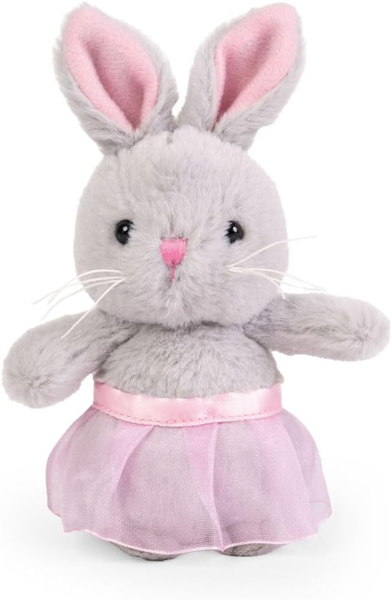 Living Nature Play Tutu Bunny Plush 15Cm, Soft, Cuddly Mini Bunny in a Pink Tutu, Collectable and Made from Sustainable Recycled Materials, Adorable for Children image number 3