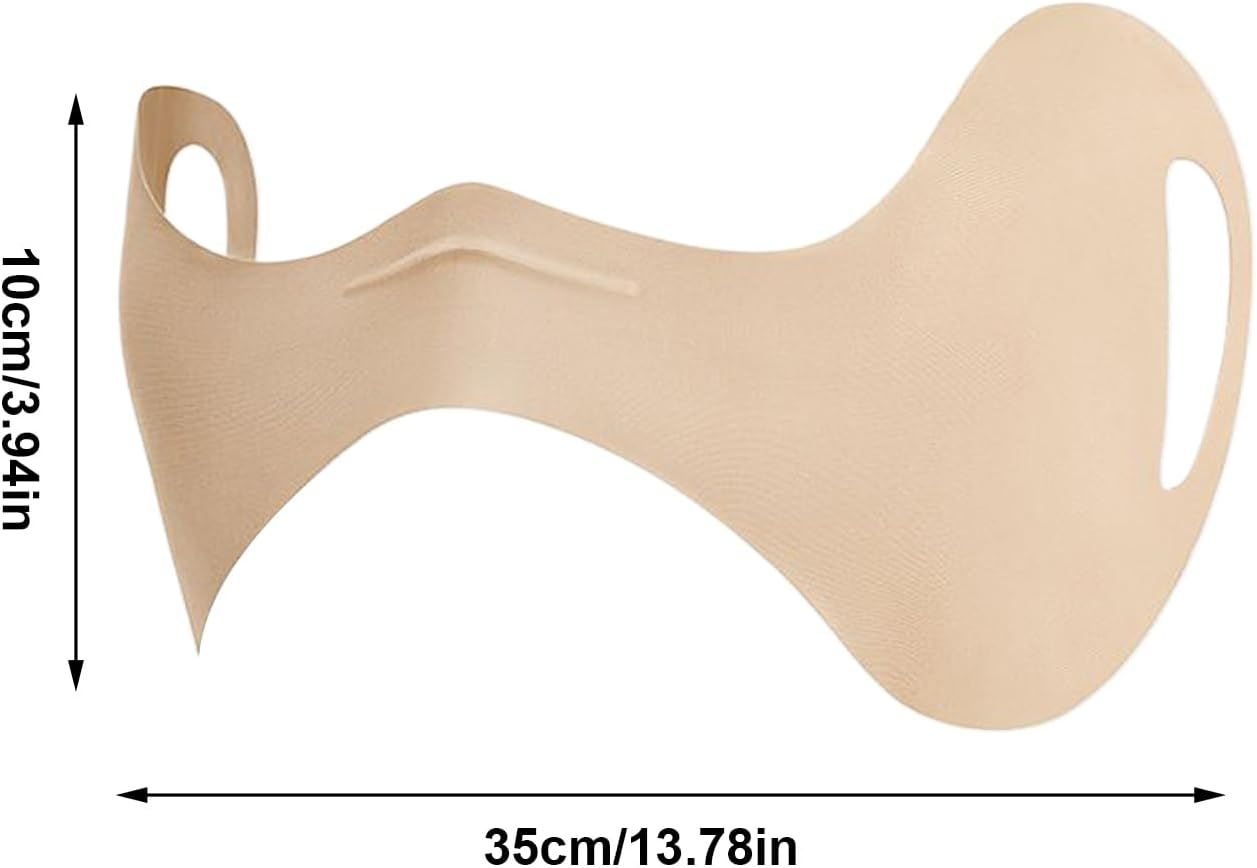 Sun Protection Face Cover | Golf Eye Patches | UV Blocking Skin Nose Sunblock for Outdoor Activities Including Vacation Hiking Running Fishing - Skin Color image number 5