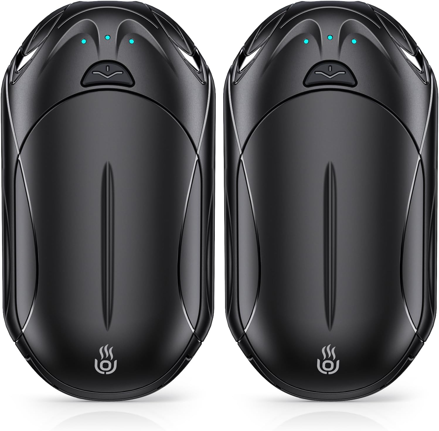 20Hrs Rechargeable Hand Warmers 2-Pack, Electric Split Hand Warmers, Portable Pocket Warmers with 3 Heating Modes Rapid Heating Ideal Warming Gift image number 6