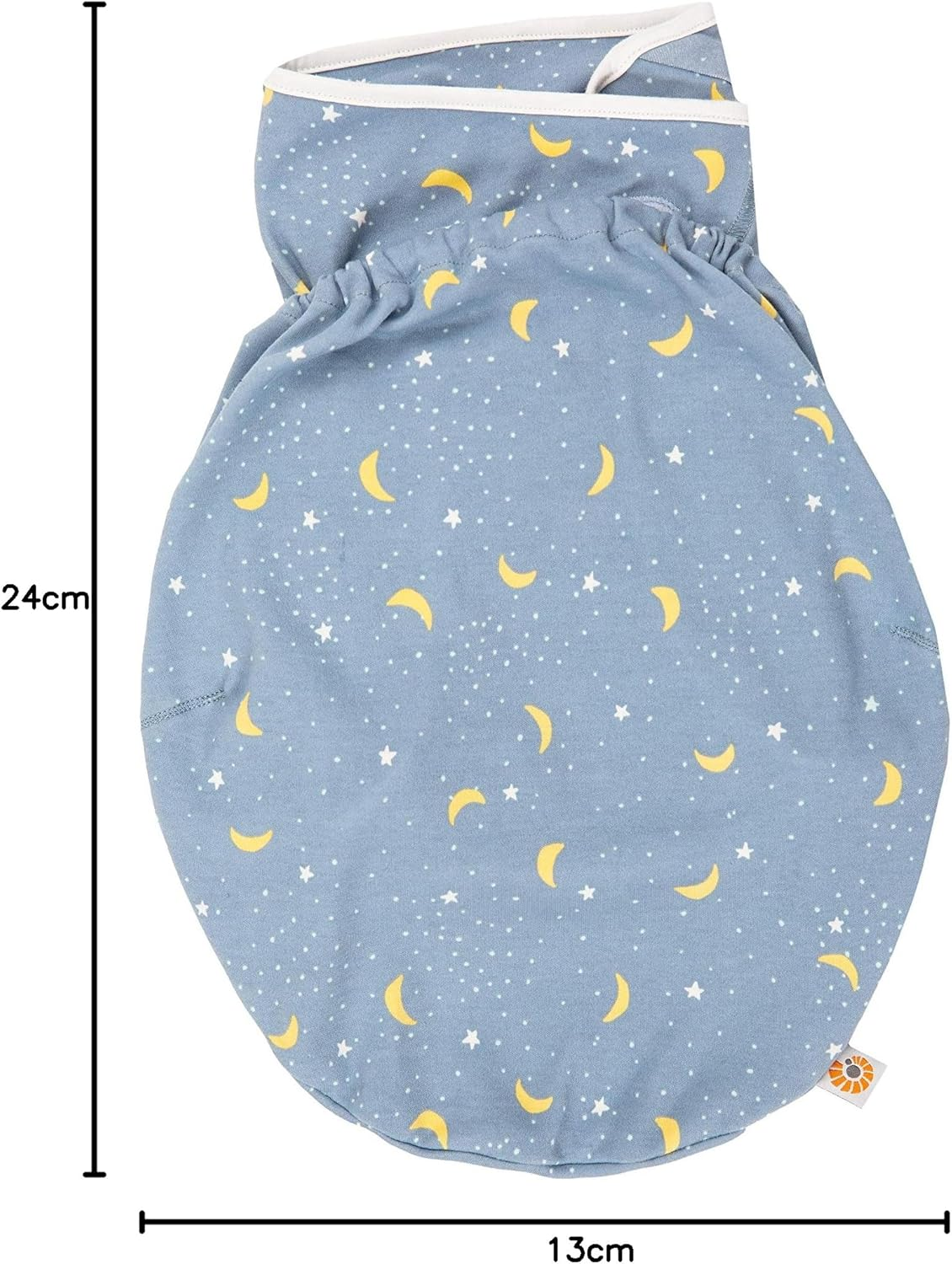 Ergobaby Ergonomic Baby Swaddle Wrap for Newborns, with Hip Positioner & Arm Pouches, 100% Breathable Cotton, Stellar image number 6