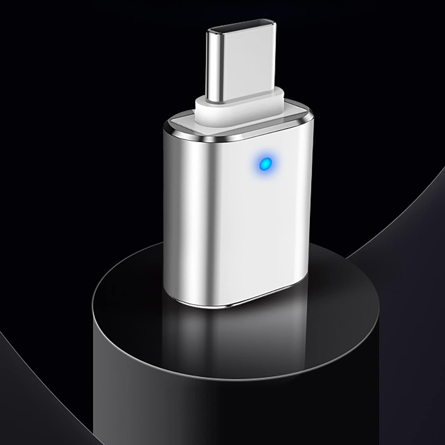 5Pack USB C to USB Adapter 3.1 Gen 2, Tunghey 10Gbps USB to USB C Adapter, USB-C Male to USB 3.0 a Female USB 3.2 Type C OTG Converter for Mac-Book Pro Laptop PC Silver image number 6