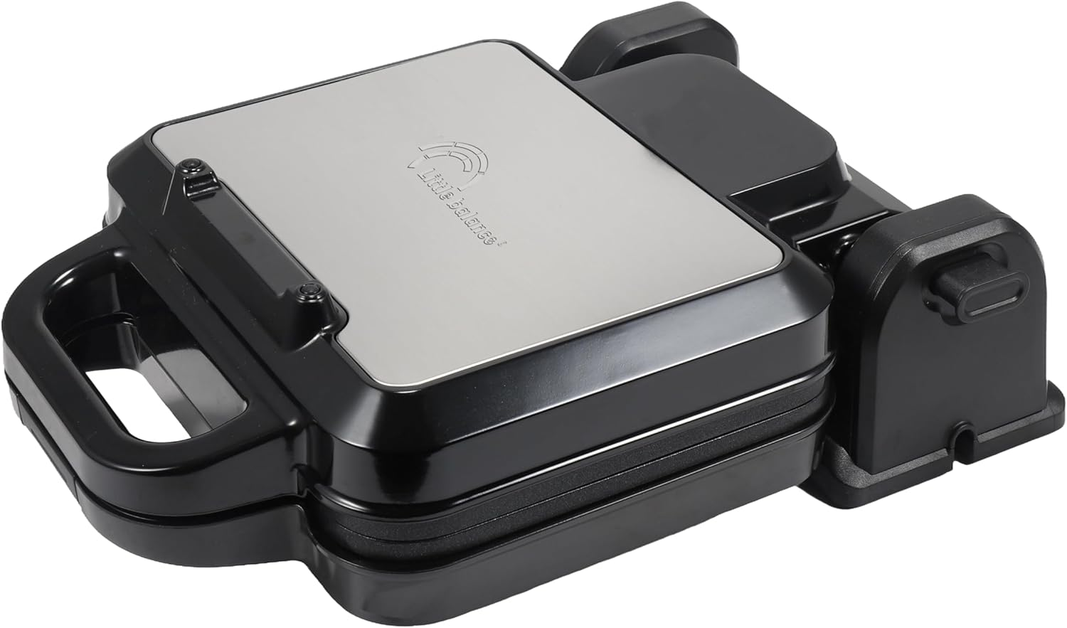 LITTLE BALANCE 8805 Flip Waffles, Electric Waffle Iron, Rotating Waffle Iron, Rotating Base, Real Belgian Waffles, PFAS Free, Non-Stick Coating, Pilot Light, 1200 W, Black image number 3