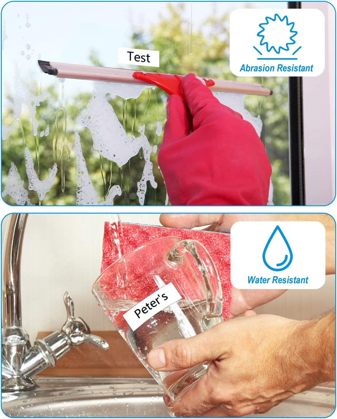 Weemay 5X 6Mm Laminated White Labeling Tape Tze-211 Compatible for Brother Ptouch Label Maker 0.23In (6Mm) X 26.2Ft (8M) Compatible with Tze and TZ 211 Tape, Ideal for Home, Office, and School Use image number 1