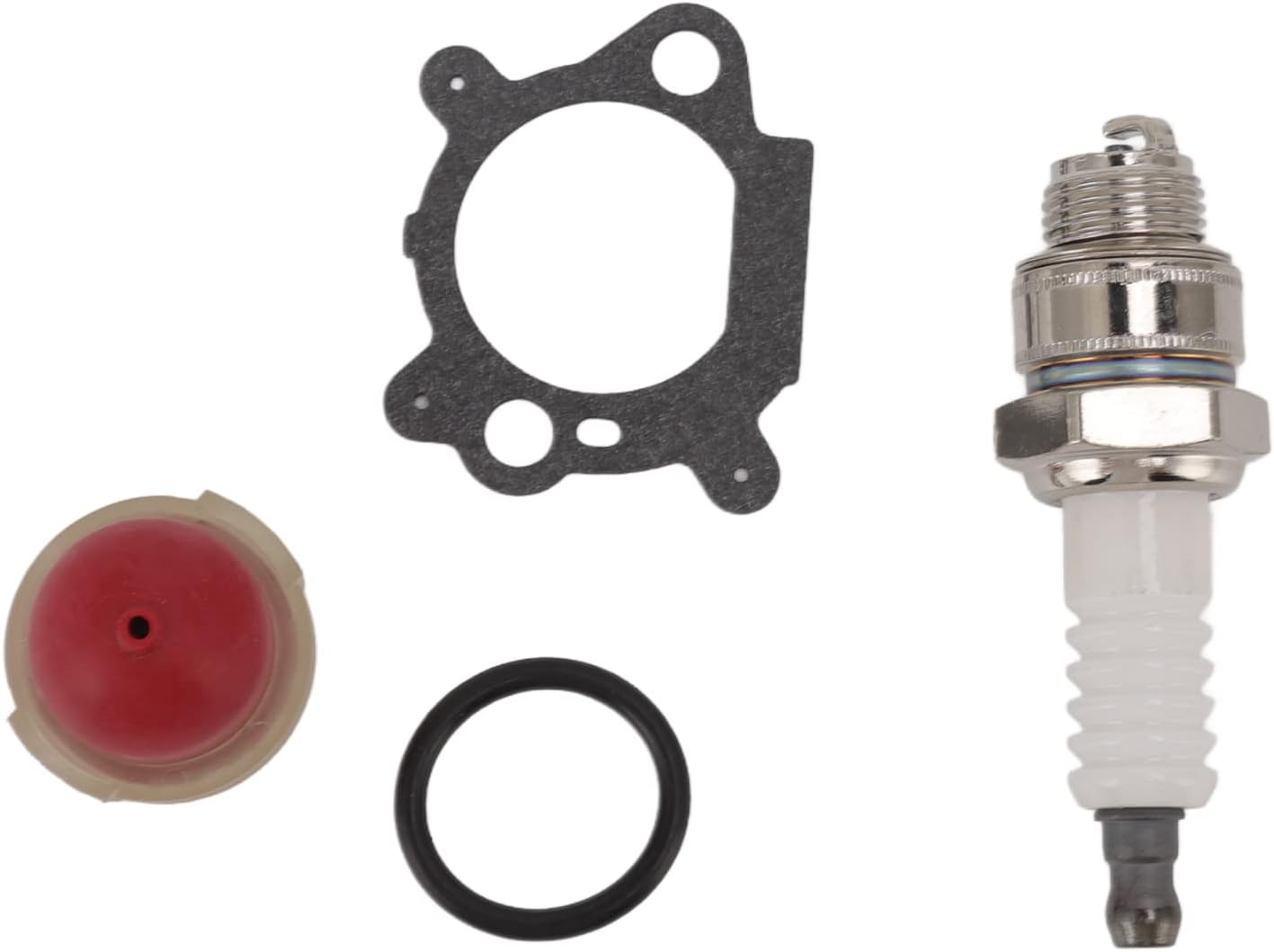 Carburetor Filter Spark Plug Kit, Aluminum Lawn Mower Engine Replacement Carburetor Garden Tool image number 5