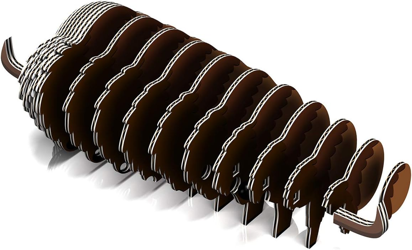 EUGY 045 Bison 3D Puzzle - 24 Piece Eco-Friendly Educational Toy Puzzle for Boys, Girls & Kids Ages 6+ image number 6