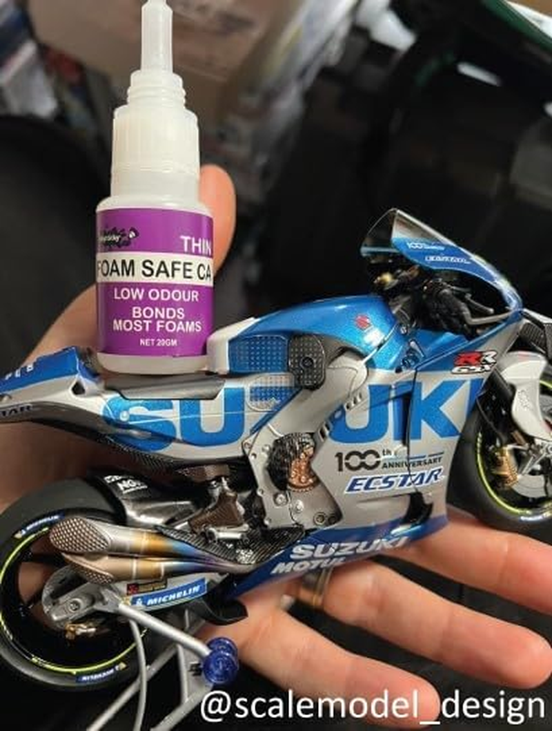 Ickysticky Thin Foam Safe CA Glue 20 G Premium Superglue Wood, Craft, Metal, Plastic, Model Kits, DIY, Home, Office image number 2