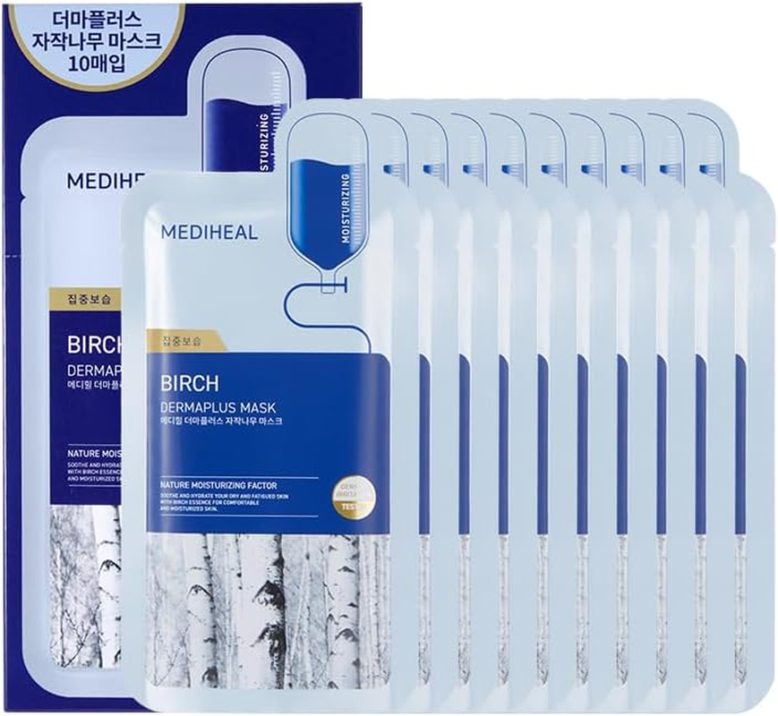 MEDIHEAL DERMAPLUS BIRCH MASK *10